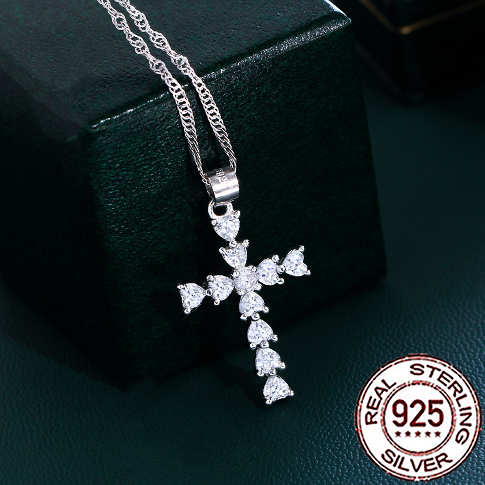 Xcm Chain - CWWZircons Collana in argento sterling 925