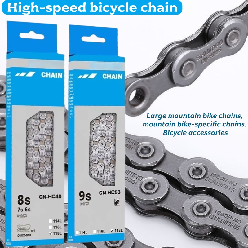 Master Link Chain - Catena per Bicicletta da Montagna ad