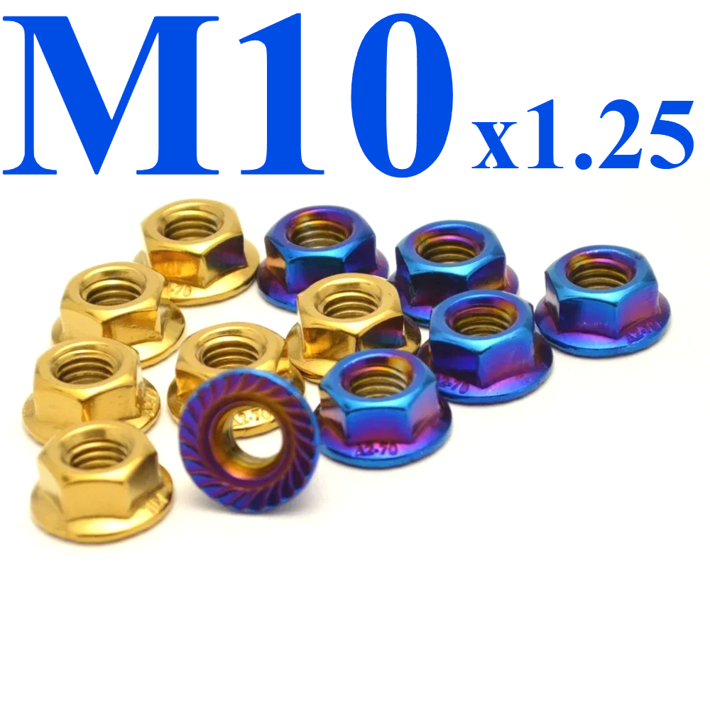 M10 * 1.25 Dadi Ruota Pignone  - Sprocket recensione e prezzo